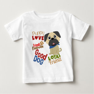 Pug Hund Best Friend Tee Shirt