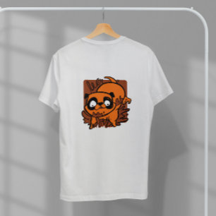 Pug Hund Dörr T Shirt