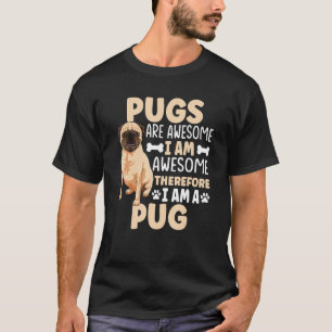 Pug Hund för Pug Owner 1 T Shirt