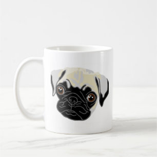 Pug Hund Mamma Mugg