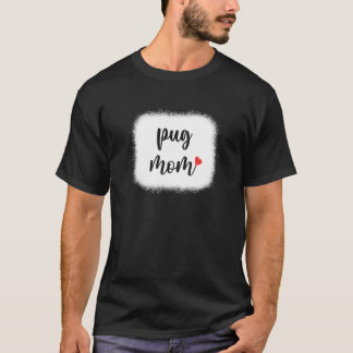 Pug Hund Mamma Womens Pug T Shirt