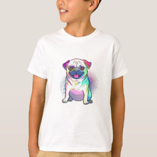 Pug Hund-popup-Fantastisk T Shirt