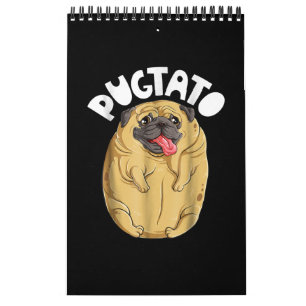 Pug Hund Pugtato Kalender