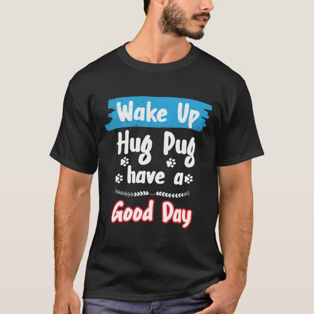Pug Hund pun Funny Gift Essential T-Shirt 970 (Framsida)