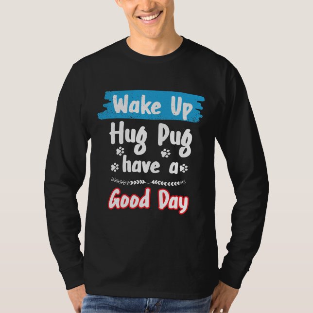 Pug Hund pun Funny Gift Essential T-Shirt 970 (Framsida)