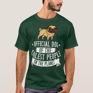 Pug Hund Puppies Owner Älskare T Shirt