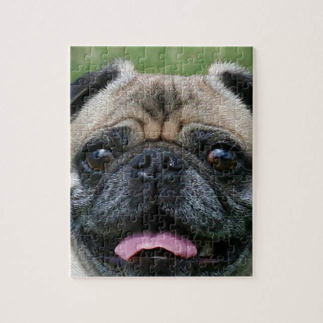 Pug-Hund Pussel (Vertikal)