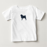 Pug Hund Silhouette | Coola Pug Älskare
