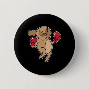 Pug Hund startar Knapp