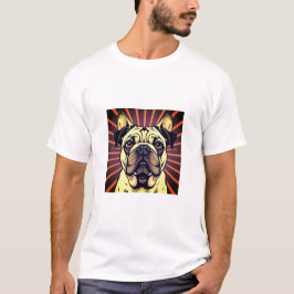 Pug hund t-shirt