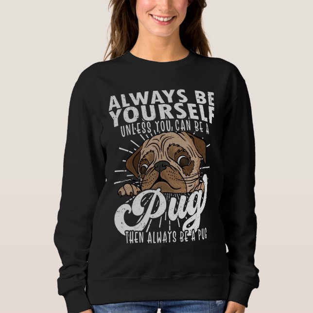 Pug Hund Tee Pug Pug (Framsida)