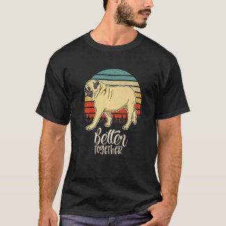 Pug Hund Vintage 30 T Shirt