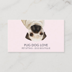 Pug Hund Visitkort