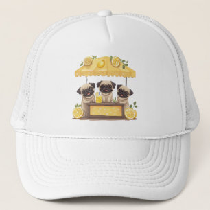 Pug Hundar Lemonade stativ Keps