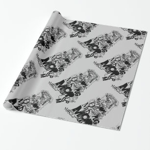Pug-inpackningspapper Presentpapper
