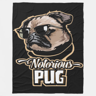 Pug Items Pug Gifts Pug Blanket Fleecefilt