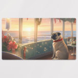 Pug jul Cruise: Pawsome Helgdag Delight Klistermärke<br><div class="desc">Blev på en festlig resa i julas med vår exklusiv kryssningsdesign och fira julhelgens glädje! Den här designen är en trevlig hund-följeslagare och är perfekt för hundälskare som vill ha en unik och minnesvärd jul-firande. Sprid över helgdag med vår exklusiv design och gör din julkryssning till en oförglömlig upplevelse!</div>