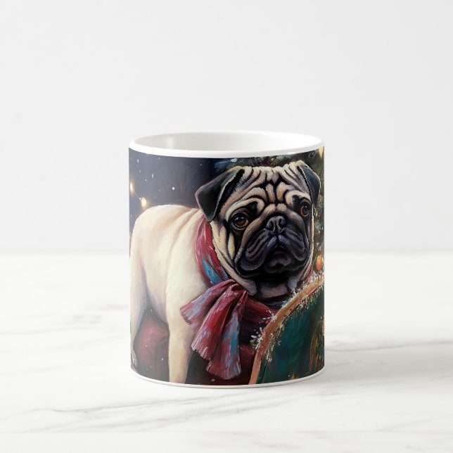 Pug Jul Festive Season Kaffemugg (Center)