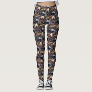 Pug Jul Festive Season Leggings