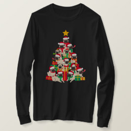 Pug Julgran T Shirt
