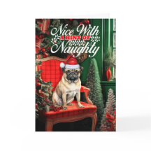 Pug julhund elak eller snäll