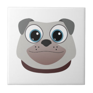 Pug Kakelplatta