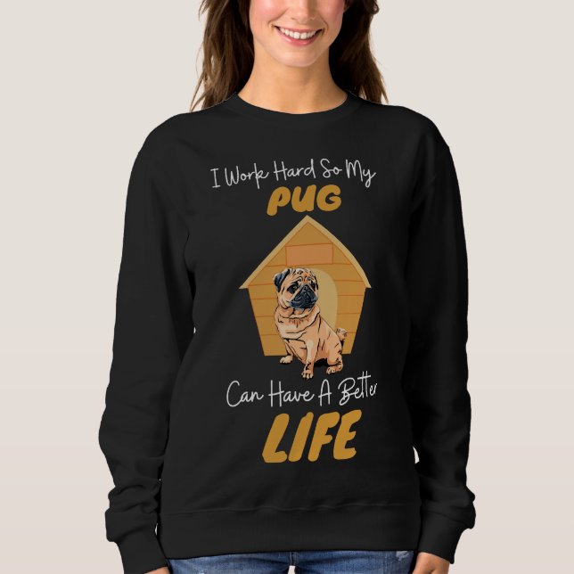 Pug kan ha en bättre gåva till Cute Hund Classic t T Shirt (Framsida)