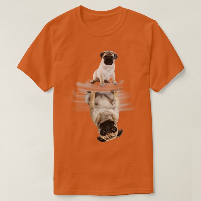 Pug kärlek t shirt (Design framsida)