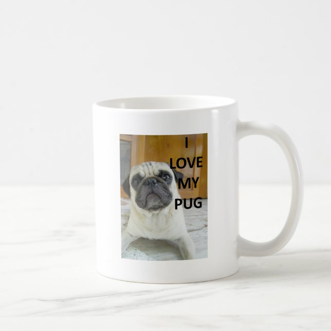 pug kärlek w pic.png kaffemugg (Höger)