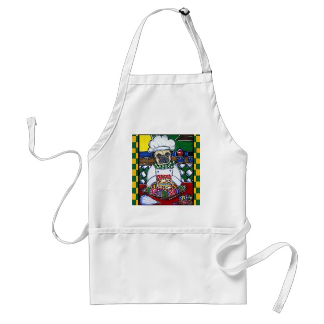 Pug kock förkläde (Framsidan)