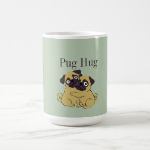 Pug kram kaffemugg