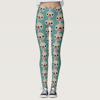 Pug Leggings - Ändra bakgrunden färg