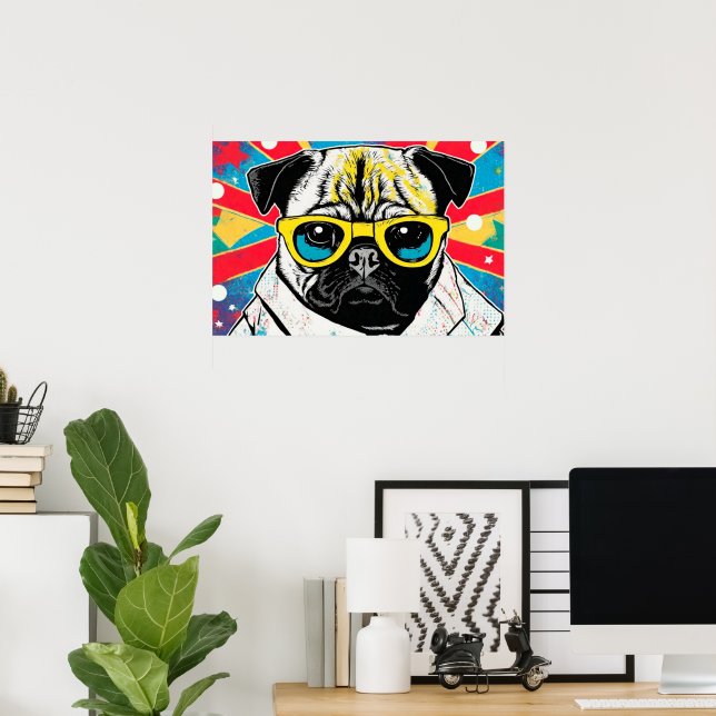 PUG LIFE 9 POSTER (Hemmakontoret)