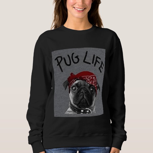 Pug Life-artiklar Classic T-Shirt 782 (Framsida)