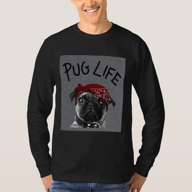 Pug Life-artiklar Classic T-Shirt 782 (Framsida)