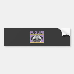 Pug Life Bildekal
