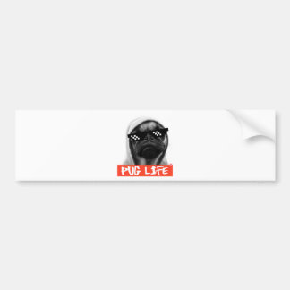 Pug Life Bildekal