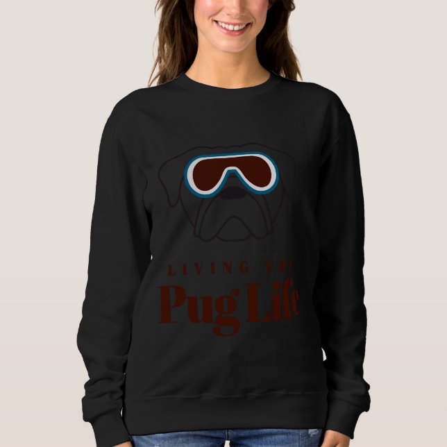 Pug Life Classic T-Shirt 625 (Framsida)