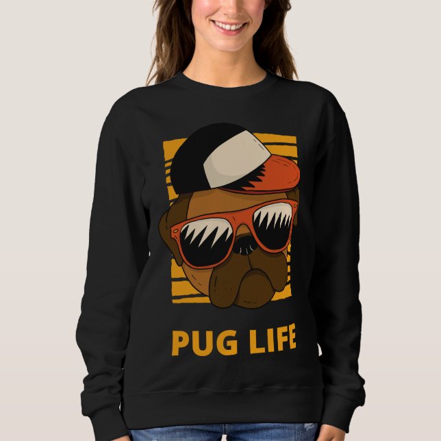 Pug Life Classic T-Shirt 906 (Framsida)