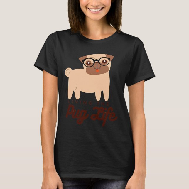 Pug Life Essential T-Shirt 618 (Framsida)