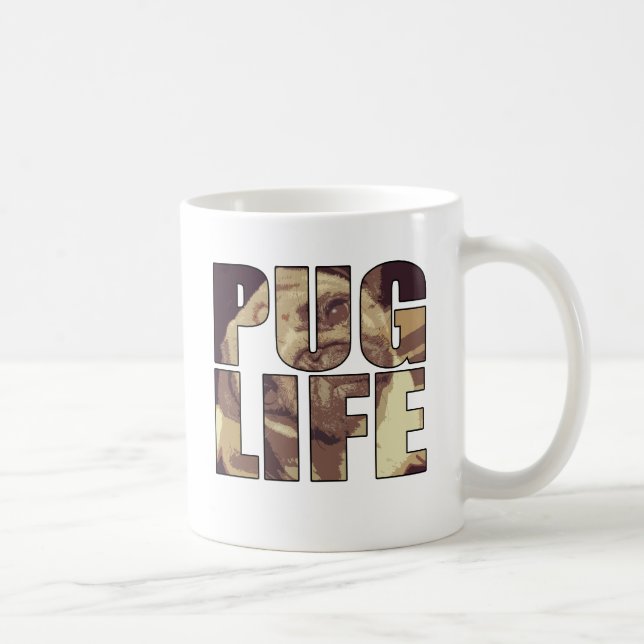 Pug Life Kaffemugg (Höger)