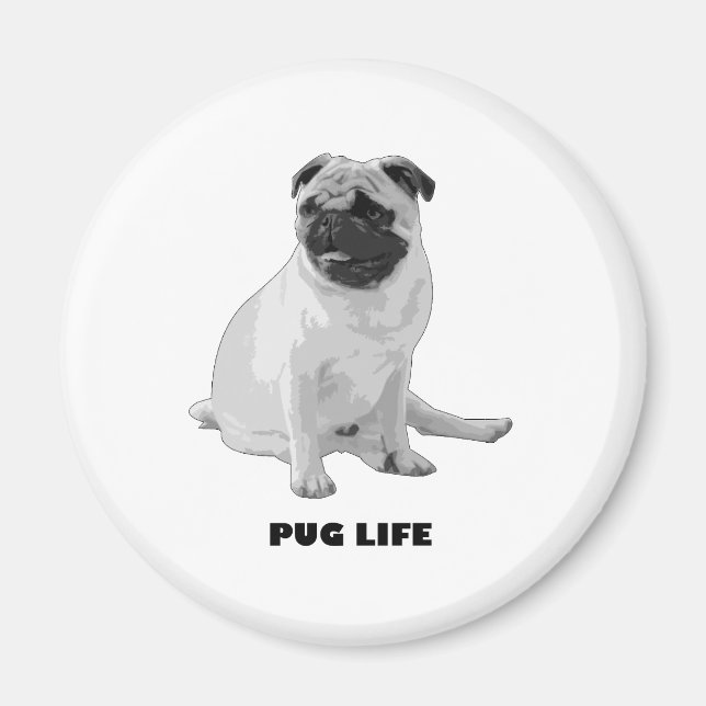 Pug Life Magnet (Framsidan)