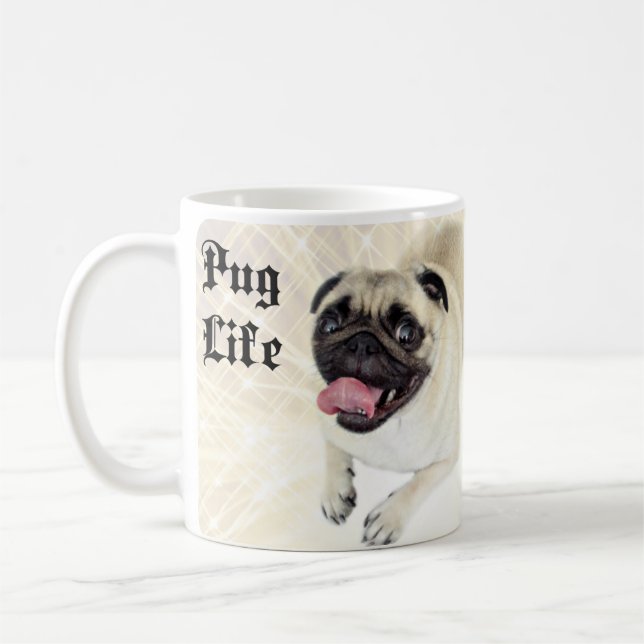 Pug Life Mugg (Vänster)