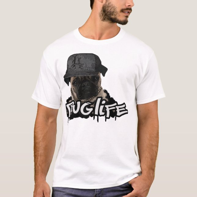 PUG LIFE T-SHIRT (Framsida)