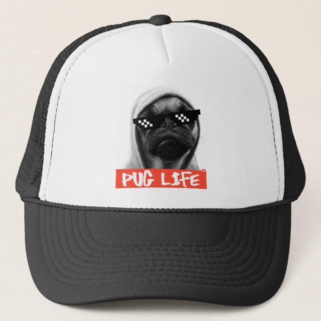 Pug Life Truckerkeps (Framsida)