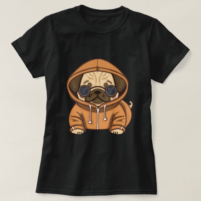 Pug Life Women's T-Shirt (Design framsida)
