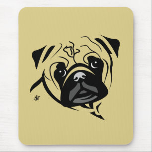 Pug Linjeporätt Musmatta