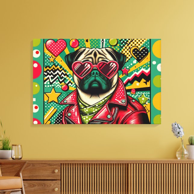 PUG-LIVET SOM LEVER I 80 S-4 CANVASTRYCK (Insitu (Vardagsrum))