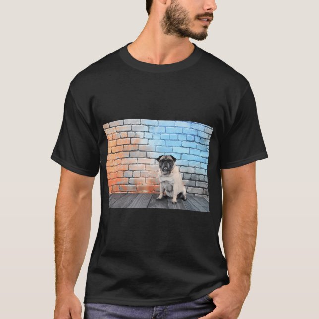 Pug Livet T Shirt (Framsida)