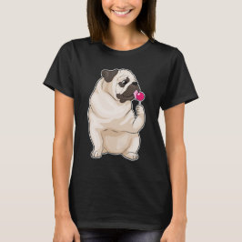 Pug Lollipop T Shirt